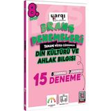 Yargı Yayınevi 8. Sınıf Tamamı Video Çözümlü Din Kültürü ve Ahlak Bilgisi 15 Branş Denemeleri
