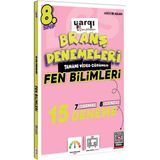 Yargı Yayınevi 8. Sınıf Tamamı Video Çözümlü Fen Bilimleri 15 Branş Denemeleri