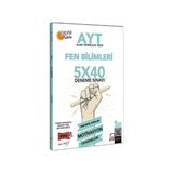 Yargı Yayınevi AYT 2021 Fen Bilimleri 5X40 Motivasyon Deneme Sınavı