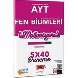 Yargı Yayınevi AYT Fen Bilimleri 5X40 Deneme
