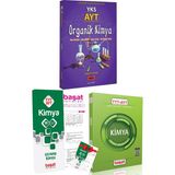 Yargı Yayınevi AYT Organik Kimya Konu+Başat Kimya Yaprak+Kimya TYT-AYT Soru Bankası+Gemometri Çek Kopar