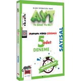 Yargı Yayınevi Ayt Sayısal Tamamı Video Çözümlü 5 Deneme