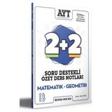 Yargı Yayınevi Benim Hocam AYT Matematik - Geometri 2+2 Soru Destekli Özet Ders Notları