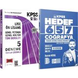 Yargı Yayınevi Hedef 657 Coğrafya 18 Deneme - 2026 Kpss Lise Ön Lisans 5 Deneme
