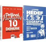 Yargı Yayınevi Hedef 657 Coğrafya 18 Deneme - Orijinal Paragraf 10 Deneme