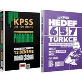 Yargı Yayınevi Hedef 657 Türkçe 18 Deneme - 2026 Birebir Kpss - Lise - Önlisans Paragraf 13 Deneme