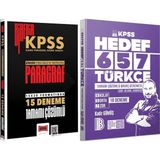 Yargı Yayınevi Hedef 657 Türkçe 18 Deneme - 2026 Birebir Kpss Paragraf 15 Deneme Sınavı
