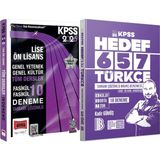 Yargı Yayınevi Hedef 657 Türkçe 18 Deneme - 2026 Kpss Lise Ön Lisans Fasikül Fasikül 10 Deneme