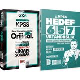 Yargı Yayınevi Hedef 657 Vatandaşlık 18 Deneme - 2026 Kpss Lise-Ortaöğretim Orijinal 2010-2024 Çıkmış Sorular