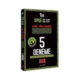 Yargı Yayınevi KPSS 2022 Genel Yetenek - Genel Kültür Lise Ön Lisans Son Çıkış Tamamı Çözümlü 5 Deneme