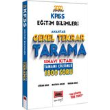 Yargı Yayınevi KPSS 2023 EB Anahtar Serisi Tamamı Çözümlü 1800 Soru Genel Tekrar Tarama Sınavı Kitabı