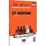 Yargı Yayınevi KPSS 2023 Eğitim Bilimleri Rehberlik ve Eğitim 23 Deneme Tamamı Çözümlü Mesleki Hazırlık