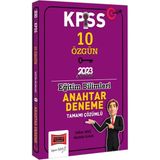 Yargı Yayınevi KPSS 2023 Eğitim Bilimleri Tamamı Çözümlü Anahtar 10 Özgün Deneme