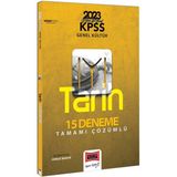 Yargı Yayınevi KPSS 2023 Genel Kültür Hedef Iyı Serisi Tarih Tamamı Çözümlü 15 Deneme