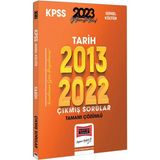 Yargı Yayınevi KPSS 2023 Tarih 2013-2022 Tamamı Çözümlü Çıkmış Sorular