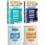 Yargı Yayınevi Kpss Genel Yetenek 2016-2026 Konu Konu Tamamı Çözümlü Çıkmış Sorular & 2'li Deneme Seti
