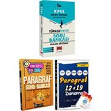 Yargı Yayınevi KPSS Türkçe Soru Bankası+Panem Paragraf Soru Bankası+Panem Paragraf Deneme+D Dükkanı 10 Deneme