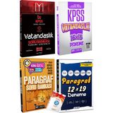 Yargı Yayınevi KPSS Vatandaşlık Soru B+Panem Vatandaşlık Deneme+Paragraf Soru B+Paragraf Deneme+Türkçe