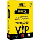 Yargı Yayınevi ÖABT Değişim Serisi VIP Türkçe Öğretmenliği Tamamı Çözümlü 41 Deneme