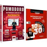 Yargı Yayınevi Pomodoro Sıfırdan Zirveye Matematik Canlı Ders Kitabı & Ihtiyacın Kadar Matematik 10'da 30