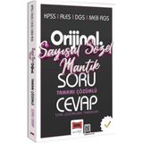 Yargı Yayınevi Yargı 2026 KPSS MEB-AGS ALES DGS Sayısal Sözel Mantık Orijinal So