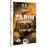 Yargı Yayınevi Yargı 2026 MEB-AGS ÖABT Tarih Öğretmenliği Yaprak Test Yargı Yayı