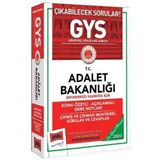 Yargı Yayınları 2023 Adalet Bakanlığı GYS Şef Merkez Kadrosu İçin Konu Özetli Soru Bankası