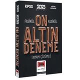 Yargı Yayınları 2023 KPSS Eğitim Bilimleri Fasikül Fasikül Tamamı Çözümlü 10 Altın Deneme