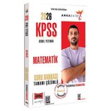 Yargı Yayınları 2026 KPSS Anka Ekibi Genel Yetenek Tamamı Çözümlü Matematik Soru Bankası