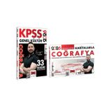 Yargı Yayınları 2026 KPSS Engin Eraydın Coğrafya 33 Deneme ve Haritalarla Coğrafya Seti 2 Kitap