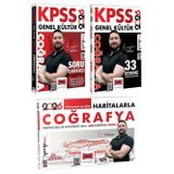 Yargı Yayınları 2026 KPSS Engin Eraydın Soru Bankası + Coğrafya 33 Deneme + Haritalarla Coğrafya Seti 3 Kitap