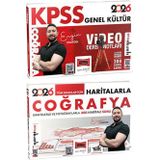 Yargı Yayınları 2026 KPSS Engin Eraydın Video Ders Notları + Haritalarla Coğrafya Seti 2 Kitap