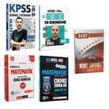 Yargı Yayınları 2026 Kpss Genel Kültür Matematik Konu Anlatımı + Pegem Kpss Ezberbozan Matematik Soru Bankası + Retro Kpss Matematik 15 Deneme + İndeks Kpss Matematik Son 15 Yıl Konu Konu Çıkmış Sorul