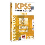 Yargı Yayınları 2026 KPSS Genel Kültür Tarih 2016-2026 Konu Konu Tamamı Çözümlü Çıkmış Sorular