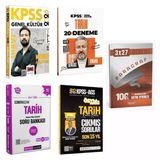 Yargı Yayınları 2026 Kpss Genel Kültür Tarih Konu Anlatımı + Pegem Kpss Ezberbozan Tarih Soru Bankası + Retro Kpss Tarih 20 Deneme + İndeks Kpss Tarih Son 15 Yıl Konu Konu Çıkmış Sorular Kpss Tarih Ka