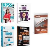 Yargı Yayınları 2026 Kpss Genel Kültür Türkçe Konu Anlatımı + Pegem Kpss Ezberbozan Türkçe Soru Bankası + Retro Kpss Türkçe 15 Deneme + İndeks Kpss Türkçe Son 10 Yıl Konu Konu Çıkmış Sorular Kpss Vata
