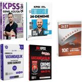 Yargı Yayınları 2026 Kpss Genel Kültür Vatandaşlık Konu Anlatımı + Pegem Kpss Ezberbozan Vatandaşlık Soru Bankası + Retro Kpss Vatandaşlık 26 Deneme + İndeks Kpss Vatandaşlık Son 15 Yıl Konu Konu Çıkm