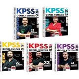 Yargı Yayınları 2026 Kpss Genel Yetenek Genel Kültür Deneme Seti 5 Kitap