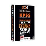 Yargı Yayınları 2026 KPSS Lise-Ön Lisans GK-GY Tüm Dersler Tek Kitap Efsane Soru Bankası-YEP YENİ
