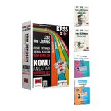 Yargı Yayınları 2026 KPSS Ortaöğretim Ön Lisans Genel Yetenek Kültür Konu Anlatımlı Modüler Set