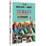 Yargı Yayınları 2026 MEB-AGS ÖABT Türkçe Öğretmenliği Tamamı Çözümlü 10 Deneme