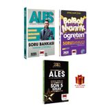 Yargı Yayınları ALES Tamamı Çözümlü Soru Bankası / Bolbol! Sayısal Mantık Öğreten SB / Son 5 Sınav Çıkmış Sorular + Hediye