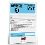 Yargı Yayınları AYT Türkiye Geneli Deneme Sınavı 4