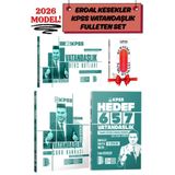 Yargı Yayınları Benim Hocam 2026 KPSS Erdal Kesekler Vatandaşlık Ders Notları+Soru Bankası+HEDEF 657 Deneme
