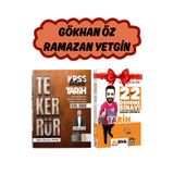 Yargı Yayınları Benim Hocam Ramazan Yetgin-Gökhan Öz KPSS-MEB-AGS Tekerrür Tarih Genel Tekrar