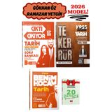 Yargı Yayınları Benim Hocam Ramazan Yetgin-Gökhan Öz KPSS-MEB-AGS Tekerrür Tarih+Çıktı Çıkıyor Soru Bankası+Deneme