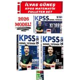 Yargı Yayınları İlyas Güneş |2026 KPSS Genel Yetenek Video Ders Notları+Tamamı Çözümlü Matematik Soru Bankası+Deneme