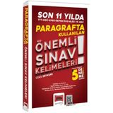 Yargı Yayınları KPSS DGS ALES TYT MSÜ EKPSS AGS Son 11 Yılda Paragrafta Kullanılan Önemli Sınav Kelimeleri