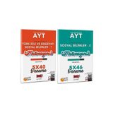Yargı Yayınları SÜPER FİYAT - Yargı YKS AYT Türk Dili ve Edebiyatı + Sosyal Bilimler 1-2 Motivasyon 10 Deneme 2 li S