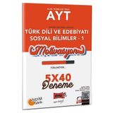 Yargı Yayınları Süper Fiyat - Yargı Yks Ayt Türk Dili Ve Edebiyatı, Sosyal Bilimler-1 Motivasyon 5x40 Deneme Yargı Y